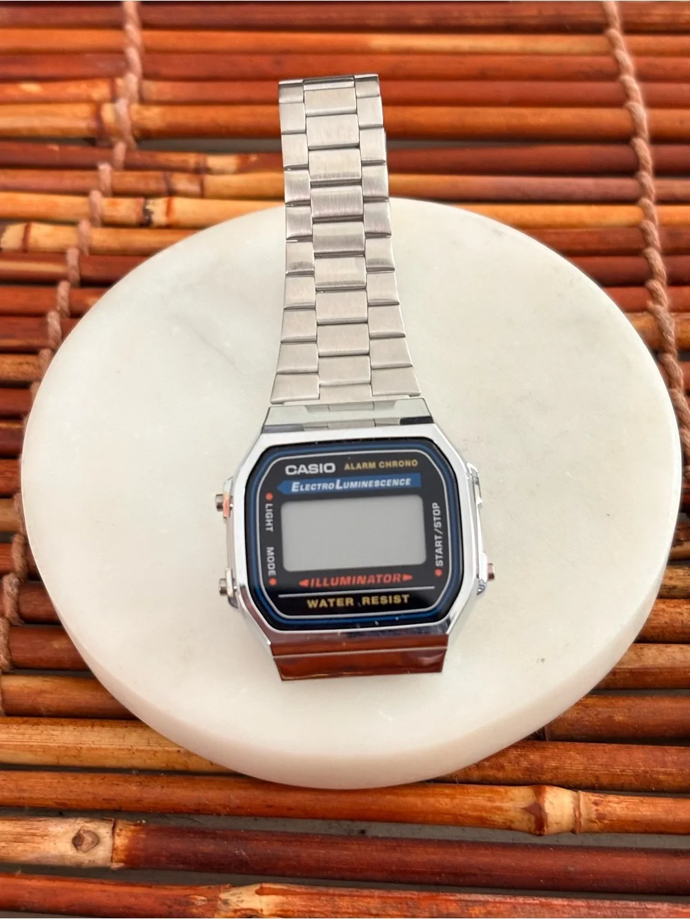 Casio silver digital